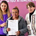 Delfina Gómez Entrega 600 Certificados de Tenencia de la Tierra a Mujeres Rurales