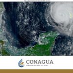 Las Bandas Nubosas de Rafael Reforzarán el Pronóstico de Lluvias Fuertes en Campeche, Quintana Roo y Yucatán