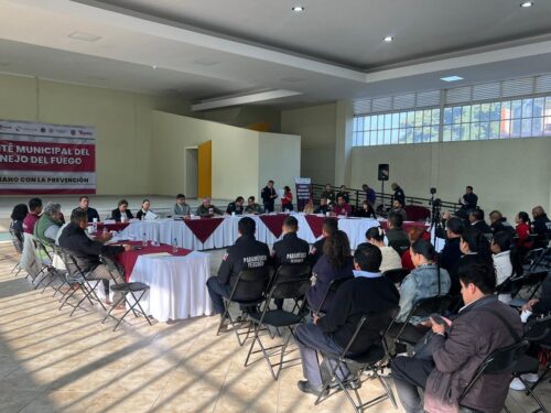 Autoridades de Texcoco Crean Comité Municipal del Manejo del Fuego