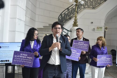 PAN Pide Libertad de Generadores de Violencia en Marcha del 8M