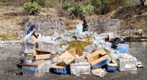 Destruye FGR Más de 400 Kilos de Diversos Narcóticos Mediante Incineración