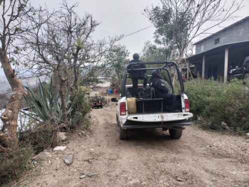 Refuerzan Seguridad en la Región Montaña con Recorridos Permanentes