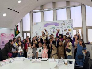 Participan Niñas de Cuauhtémoc en el Gabinete Violeta con Propuestas Para la Alcaldesa