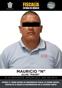Detienen a Integrante del Grupo “Amos” por Extorsión en Edomex