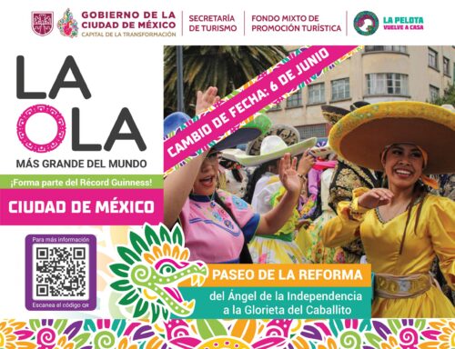 CDMX Reprograma “La Ola más Grande del Mundo” Para el 6 de Junio