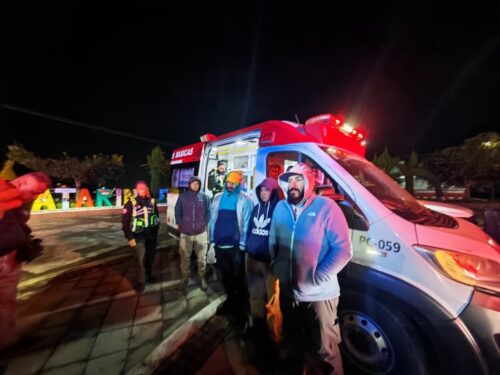 Protocolos de Emergencia en Marcha Para Localizar a Cinco Personas