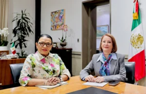 Laura Itzel Encabeza Encuentro con Rosa Icela Rodríguez