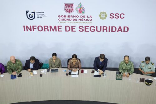 CDMX Fortalece su Estrategia y Reduce Delitos en 33 por Ciento
