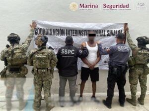 Marina y Fuerzas federales Capturan a Hombre Buscado por la Justicia de EU