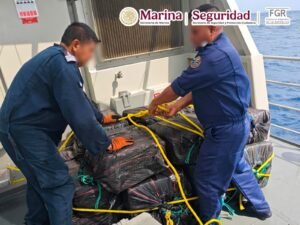 Semar Asegura Cargamento de Cocaína Valuado en más de 335 Millones de Pesos