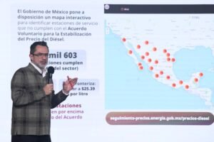 Profeco Destaca Baja en Precios del Diésel y la Canasta Básica