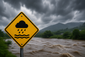 Prevén Lluvias Torrenciales; Piden Evitar Ríos y Zonas Inundadas