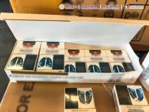 Aduanas Asegura 52.5 Millones de Cigarros Apócrifos
