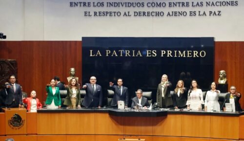 Instalado el Senado para Tercer Año de la LXVI Legislatura; Higinio Martínez