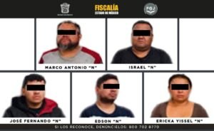 Cinco Detenidos por Exigir Cuotas y Atacar a Víctimas en Ecatepec