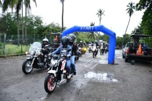 Realizan Rodada Motociclista Para Fortalecer Relación Cívico-Militar en la Costa Grande