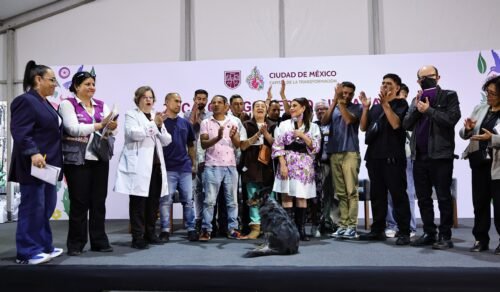 Clara Brugada Acerca Apoyos a Personas en Situación de Calle y a Niño con Proyección Internacional
