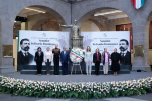 Rinden Homenaje a Belisario Domínguez en Antigua Casona de Xicoténcatl