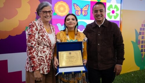Clara Brugada Inauguró Décima Utopía en CDMX y Recibió Pergamino de ONU-Habitat