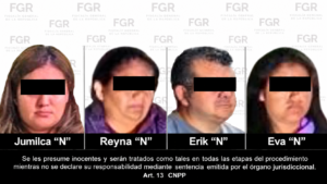 Prisión Preventiva Para Cinco Acusados de Delincuencia Organizada y Tráfico de Personas
